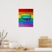 BOREN OP DEZE MANIER POSTER (Keuken)