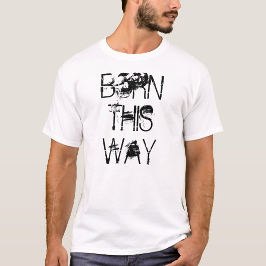 BOREN OP DEZE MANIER T-SHIRT (Voorkant)
