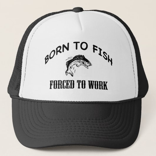 BOREN OP VISSEN TRUCKER PET (Voorkant)