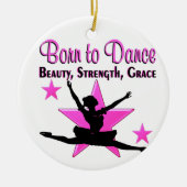BOREN TOT DANCE KERAMISCH ORNAMENT (Voorkant)
