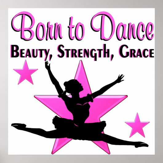 BOREN TOT DANCE POSTER (Voorkant)