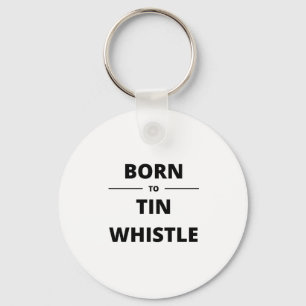 BOREN TOT TIN WHISTLE SLEUTELHANGER