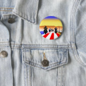 BOREN VOOR WILDE KLEUR RONDE BUTTON 5,7 CM (In situ)