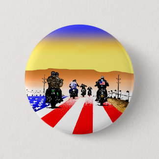 BOREN VOOR WILDE KLEUR RONDE BUTTON 5,7 CM