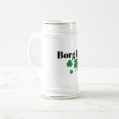 Borg Boss Irish Beer Stein - Perfect Gift Bierpul (Voorkant links)