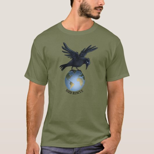 Borg bovenop de wereld t-shirt (Voorkant)