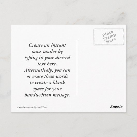 Borg  briefkaart (Achterkant)