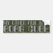 BORG CUBE BUMPERSTICKER (Voorkant)