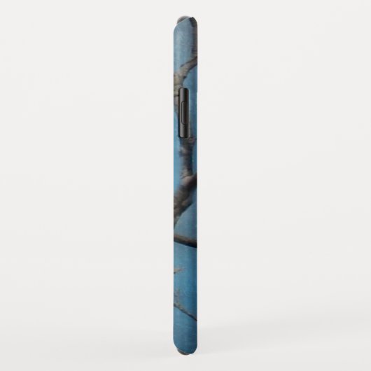 Borg op Aqua Case-Mate iPhone Case (Achterkant/rechts)