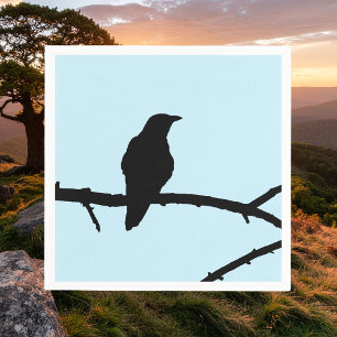 Borg op een filiaal servetten