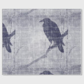Borg op een Willow Branch Cadeaupapier (Vlak)