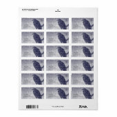 Borg op een Willow Branch Etiket (Full Sheet)