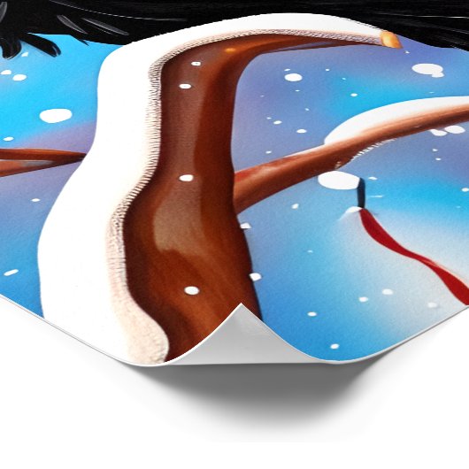 Borg op filiaal poster (Hoek)