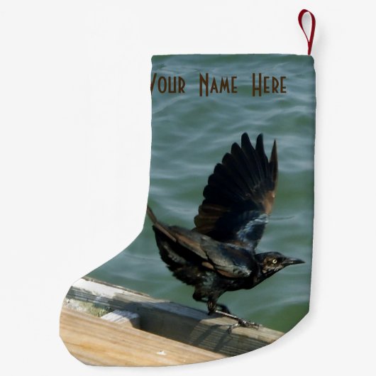 Borg op maat kleine kerstsok (Achterkant)