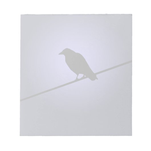 Borg op telefoonkabel notitieblok (Voorkant)