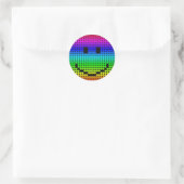 Borg Rainbow Ronde Sticker (Tas)