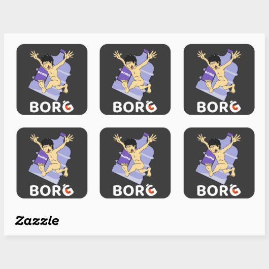 BORG Social Media Cocktail Rave Kan Sticker (Vel)