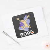 BORG Social Media Cocktail Rave Kan Sticker (Envelop)