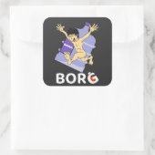 BORG Social Media Cocktail Rave Kan Sticker (Tas)