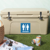 Borg voor toilet sticker (Koeler)