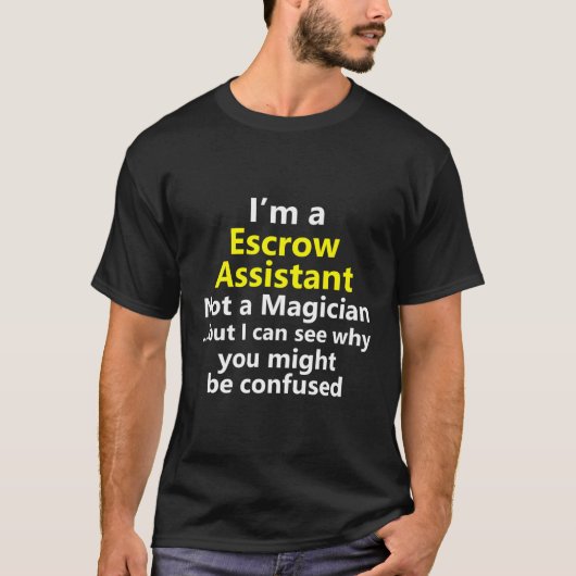 Borgassistent beroep in carrière t-shirt (Voorkant)