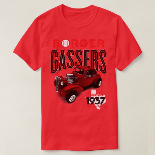 Borger Gassers T-shirt (Design voorkant)