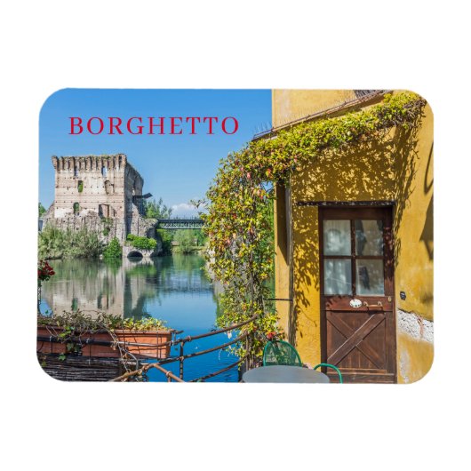 Borghetto sul Mincio fridge magnet Magneet (Horizontaal)
