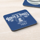 BORGIN & BURKES™ Dark Artifacts Store Graphic Bier Onderzetter (Linkerzijde)