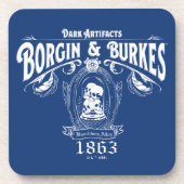 BORGIN & BURKES™ Dark Artifacts Store Graphic Bier Onderzetter (Voorkant)