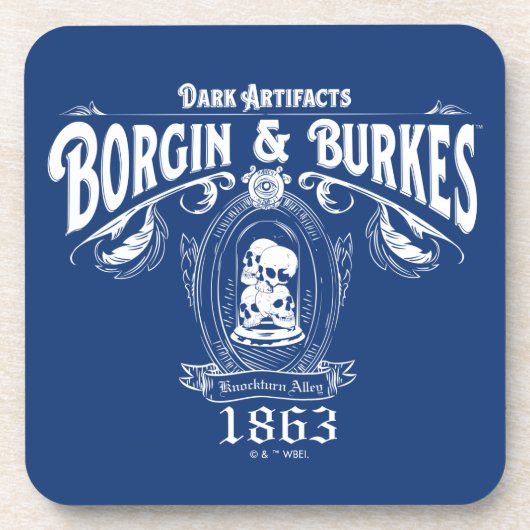 BORGIN & BURKES™ Dark Artifacts Store Graphic Bier Onderzetter (Voorkant)