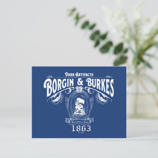 BORGIN & BURKES™ Dark Artifacts Store Graphic Briefkaart (Staand voorkant)