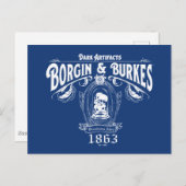 BORGIN & BURKES™ Dark Artifacts Store Graphic Briefkaart (Voorkant / Achterkant)