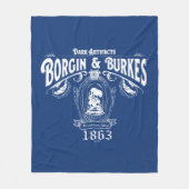 BORGIN & BURKES™ Dark Artifacts Store Graphic Fleece Deken (Voorkant)
