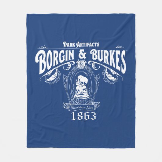 BORGIN & BURKES™ Dark Artifacts Store Graphic Fleece Deken (Voorkant)