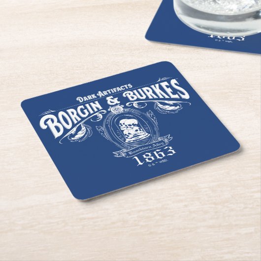 BORGIN & BURKES™ Dark Artifacts Store Graphic Kartonnen Onderzetters (Schuin)