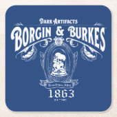 BORGIN & BURKES™ Dark Artifacts Store Graphic Kartonnen Onderzetters (Voorkant)