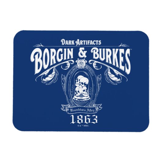 BORGIN & BURKES™ Dark Artifacts Store Graphic Magneet (Horizontaal)