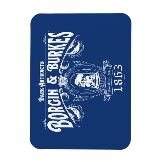 BORGIN & BURKES™ Dark Artifacts Store Graphic Magneet (Verticaal)
