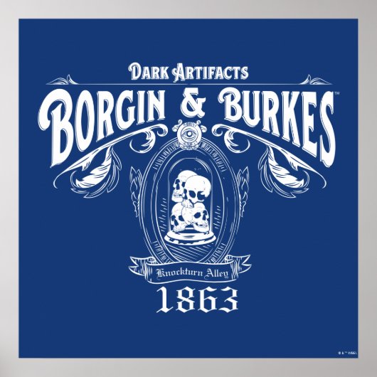 BORGIN & BURKES™ Dark Artifacts Store Graphic Poster (Voorkant)