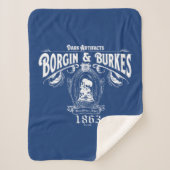 BORGIN & BURKES™ Dark Artifacts Store Graphic Sherpa Deken (Voorkant)