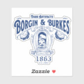 BORGIN & BURKES™ Dark Artifacts Store Graphic Sticker (Vel)