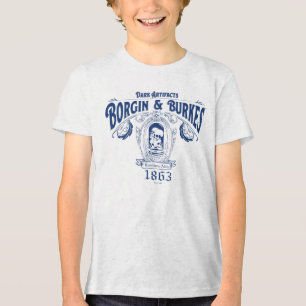 BORGIN & BURKES™ Winkel Grafisch voor Donkere Voor Tri-Blend Shirt