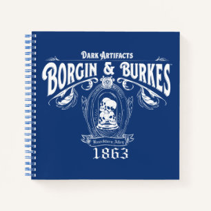 BORGIN & BURKES™ Winkelgrafiek voor Dark Artifacts Notitieboek