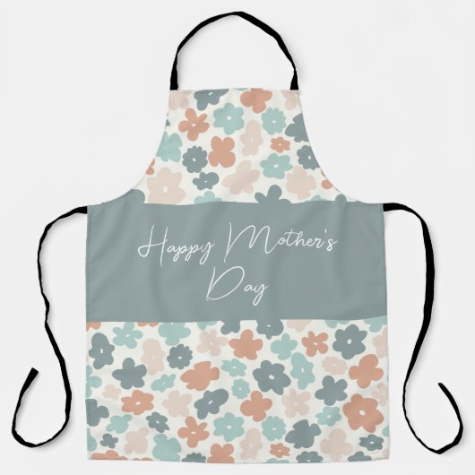  borgobloem Moederdag Schort (Voorkant)