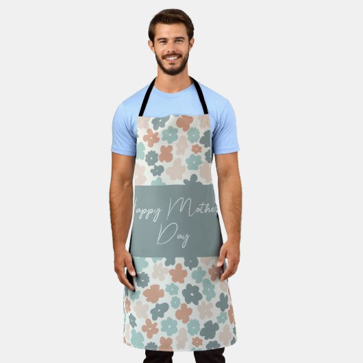 borgobloem Moederdag Schort (Gedragen)