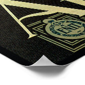 Borgoni Amalfi Campania Italië Poster (Hoek)