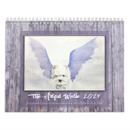 Borgo's De Artful Westie 2024 Kalender