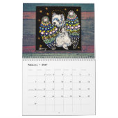 Borgo's De Artful Westie 2024 Kalender (Feb 2027)