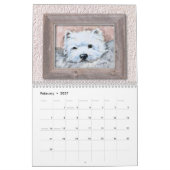 Borgo's De kunstzinnige Westie 2025 Kalender (Feb 2027)