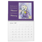 Borgo's The Artful Westie 2023 Calendar Kalender (Jan 2027)